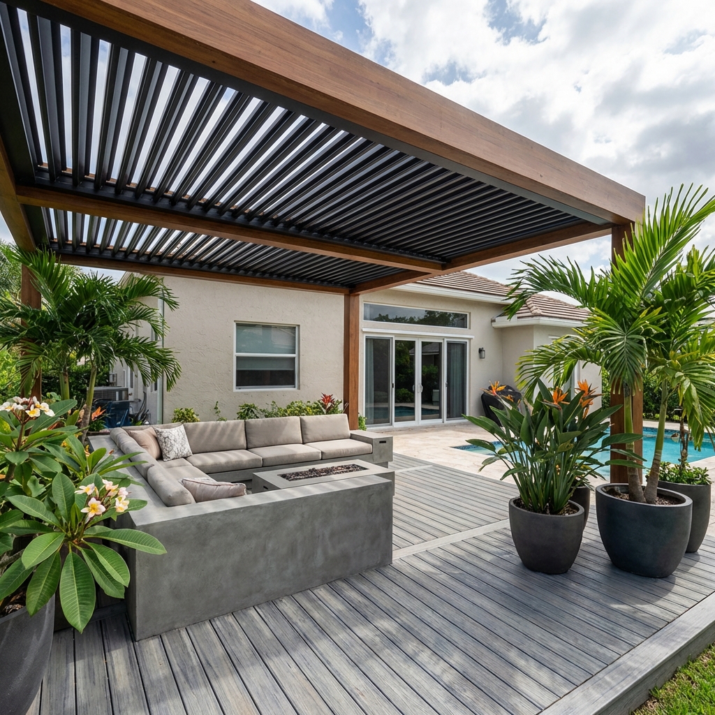 Custom Deck & Outdoor Living - Close-up 1