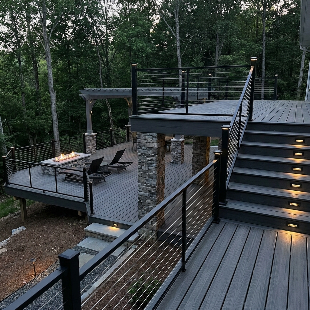 Custom Deck & Outdoor Living - Close-up 2